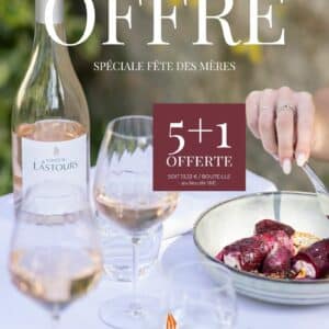 2026 Affiches Rosé 5+1 offre fête des mères