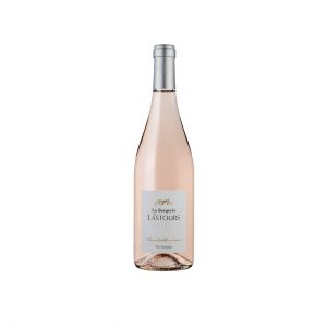 Bouteille de vin rosé La Bergerie de Lastours – vin biologique mis en bouteille au domaine