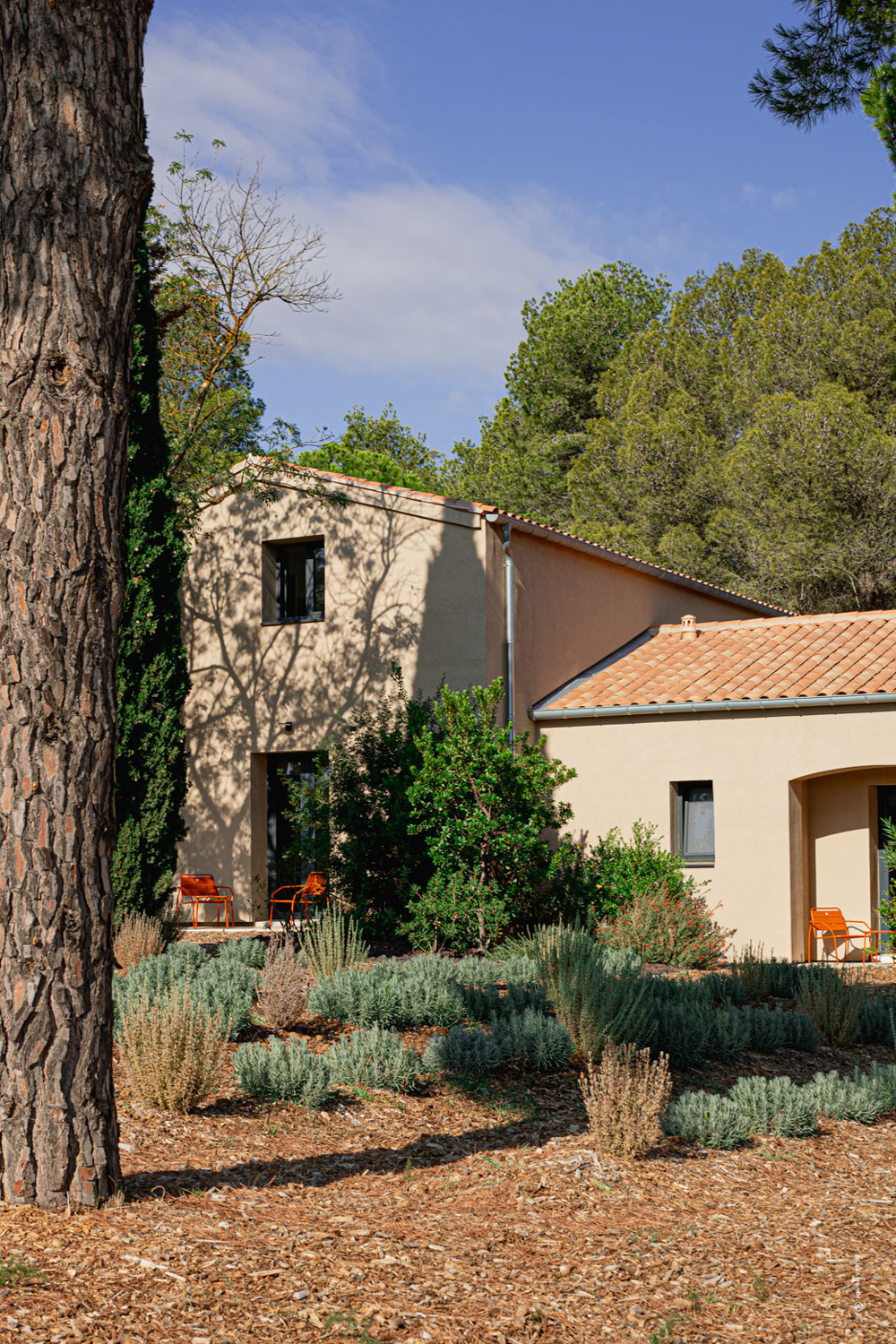 Exterieur villa a louer Les Pins en Languedoc