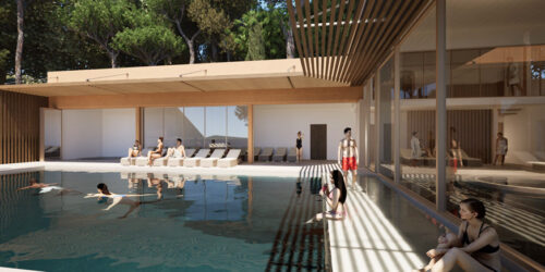 Piscine à Portel des Corbieres en Languedoc