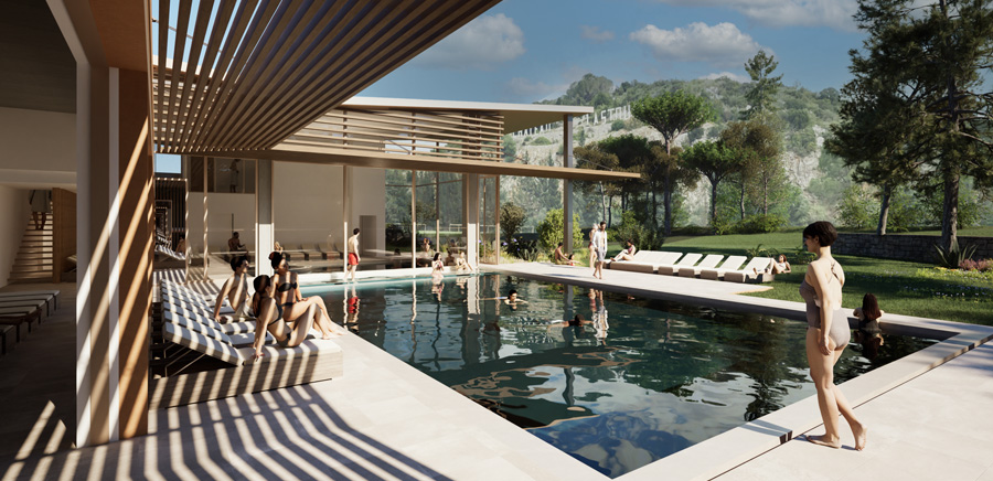 Piscine et SPA à Portel des Corbieres en Languedoc