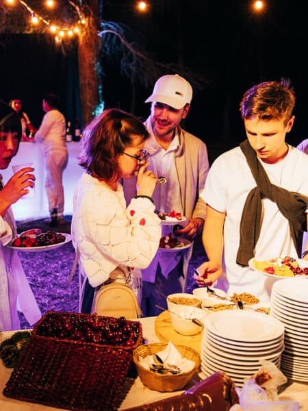 soiré privée au restaurant du chateu de lastours