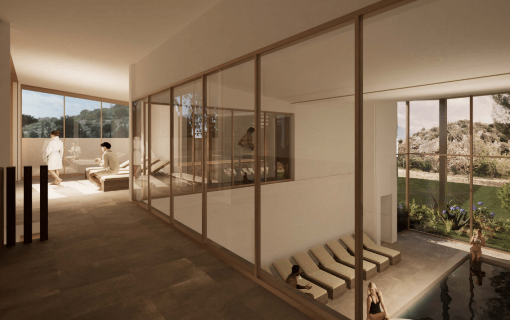 nouveau spa massage au chateau de lastours
