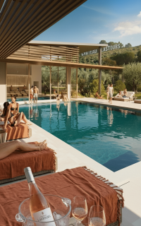 Piscine Nouvel Hotel 4 étoiles Chateau De Lastours