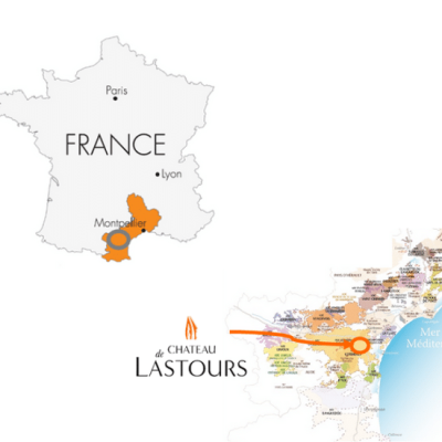 Carte région occitanie France